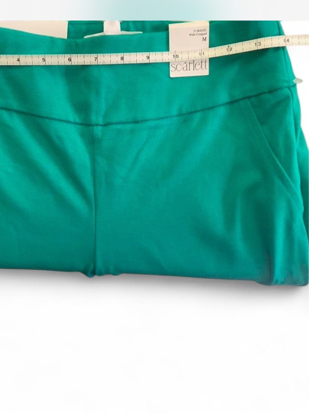 New with Tag Kelly green Wide-Leg women’s  Pants size M - Picture 4 of 8